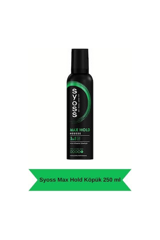 Syoss Köpük Maximum Tutuş Saç Spreyi 3 x 250 ML