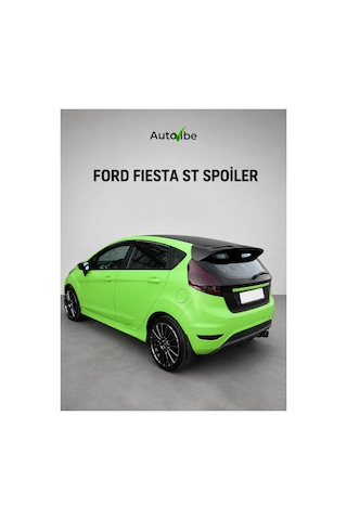 Ford Fiesta St Spoiler A+ Kalite İthal Plastik Arka Cam Üstü Kanat Boyasız Tam Uyumlu