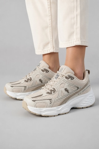 Ht Hotin Mirage Kadın Günlük Rahat Bağcıklı Suni Deri Sneaker Spor Ayakkabı - Bej Ht Hotin Mirage Kadın Günlük Rahat Bağcıklı Suni Deri Sneaker Spor Ayakkabı - Bej