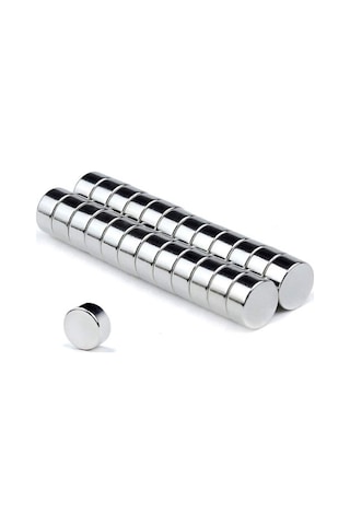 50 Adet 5x3 Mm Yuvarlak Güçlü Neodyum Mıknatıs Çap: 5 Mm X Kalınlık: 3 Mm
