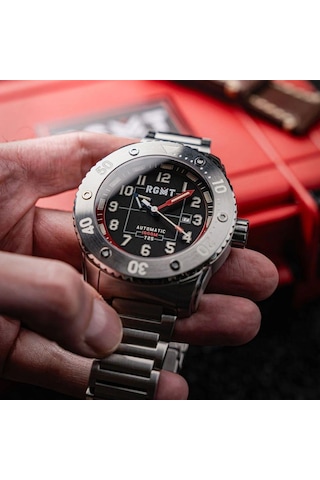 All-brıte Trıtıum Rg-8047-22 Otomatik Erkek Kol Saati Metalik Gri