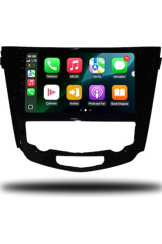 Carplayer Nissan Qashqai 2014-2021 Dijital Klima Uyumlu Android Multimedya 6gb Ram 64gb Hafıza