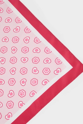 Defacto Kız Çocuk Desenli Saten Fular G0356a8nspn2 Pembe