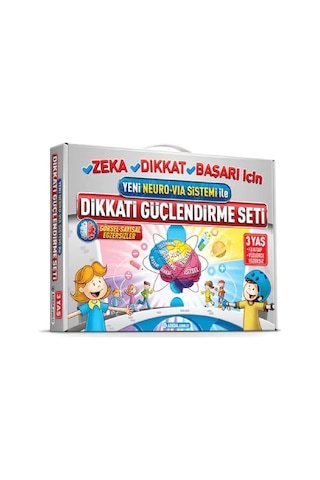 Dikkati Güçlendirme Seti Anasınıfı 3 Yaş