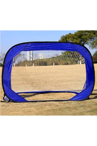 Homyl Çocuklar Taşınabilir Futbol Gol Mini Kapısı Açık Mavi