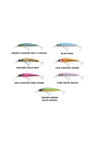 Jackall Big Backer Wangan Minnow 9.8cm 21gr Maket Balık Uroko Hlchart Belly Iwashı