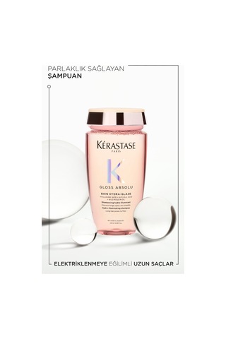 Gloss Absolu Elektriklenme Karşıtı Saç Bakım Seti - Bain & Spray