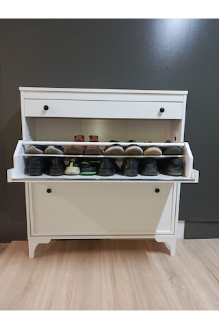 Ayakkabılık Mdf Ürün Mat Beyaz