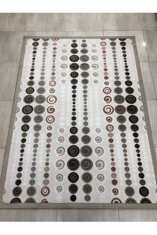 Flora Halı Lavin 0183 A 165X230 Krem Vizon Pudra 4 M2 Halı !