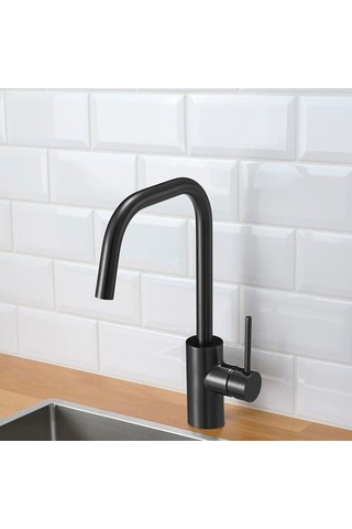 Ikea Älmaren Eviye Bataryası, Siyah, 36 Cm
