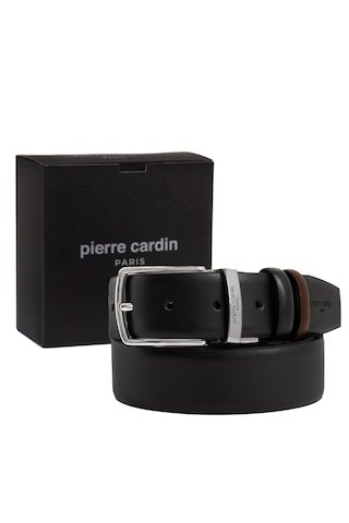 Pierre Cardin Çift Yönlü Deri Kemer En 3,5cm Pc-cift01 Siyah - Lacivert