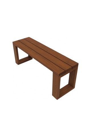 El Yapımı Ahşap Bank 80x30x43 Cm Masif Ahşap Oturma Bankı, Dekoratif Dış & İç Mekan Kullanımı Kahverengi