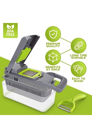 Ry-13'ü 1 Arada Sebze Doğrayıcı Profesyonel Mutfak Mandolini Sebze Rendesi Sebze Doğrayıcı Patates Dilimleyici Diğer