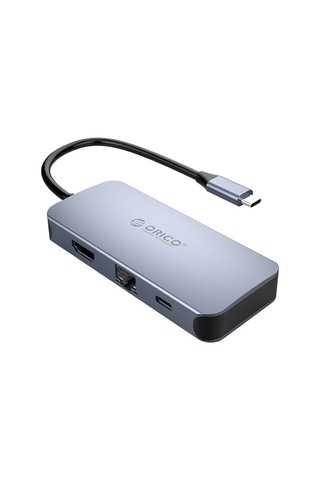 Orico Type-C to 3*USB 3.0 4K HDMI Gigabit Ethernet PD Çoklayıcı Dönüştürücü Hub