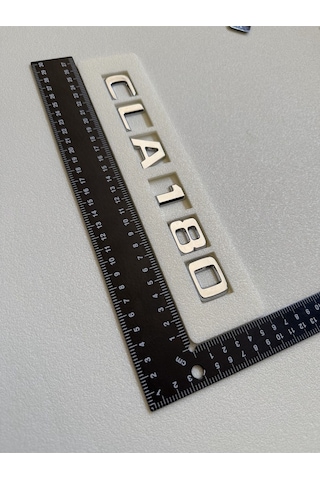 Benz Cla180 Bagaj Yazısı Krom Metal 3m 3d Yazı Logo