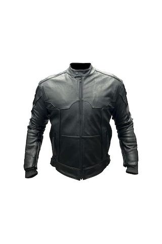 Forte Gt 2002002 Black Mamba Deri Motosiklet Montu Siyah