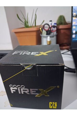 Cocofirex 26 Mm Hindistan Cevizi Kabuğu Nargile Kömürü