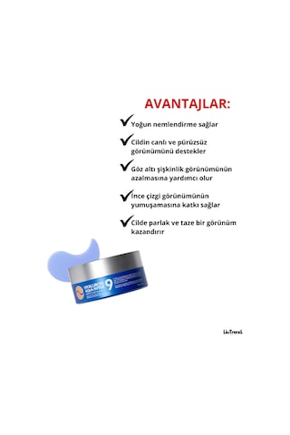 Medipeel Medı-peel Hyaluron Aqua Peptide 9 Ampoule Eye Yoğun Nemlendirici Peptidli Göz Altı Hidrojel Pedleri
