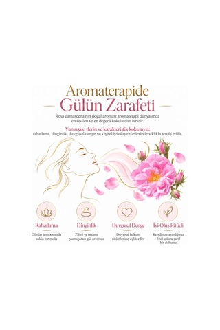 Akita Yüksek Frekans Doğal Gül Yağı Damlalıklı 3 ML