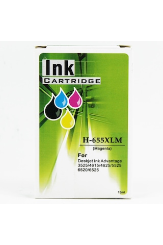 Fast Hp 655xl Kırmızı İnk Kartuş 15ml