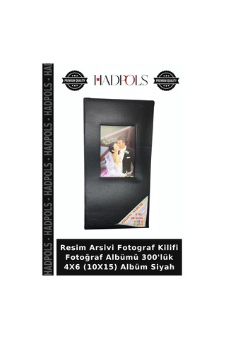 Resim Arsivi Fotograf Kilifi Fotoğraf Albümü 300'lük 4x6 10x15 Albüm Siyah
