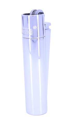 Clipper Özel Kutusunda Metal Çakmak - Parlak Gümüş Polish Silver