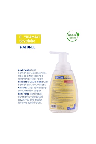 Babyton Doğal Aromasız Köpük Sabun 350 ML