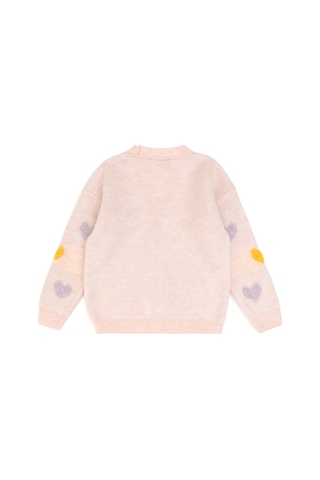 U.s. Polo Assn. Kız Çocuk Açık Pembe Hırka Triko 50314328-vr078 Acık Pembe