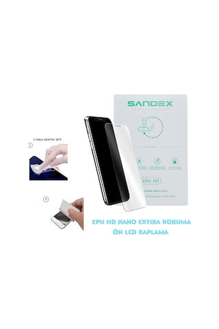 Zte Nubia Z50s Pro Nano Ekran Koruyucu Esnek Ultra İnce - Sandex - Epu Hd