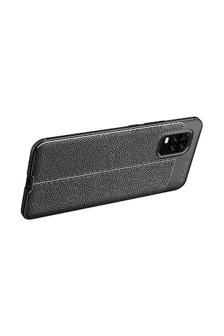 Xiaomi Mi 10 Lite Kılıf Zore Niss Silikon Kapak Siyah