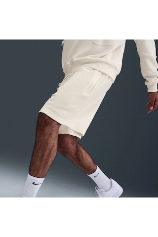 Nike Giannis Sı Fleece 8" Short Erkek Bej Şort-sportxstore Bej