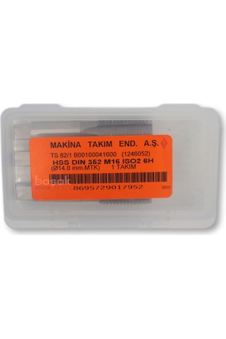 Mte M16 El Kılavuzu 3 Lü Takım Hss Dın 352