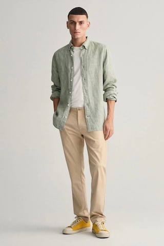 Gant Erkek Bej Pantolon Slim Fit Bej