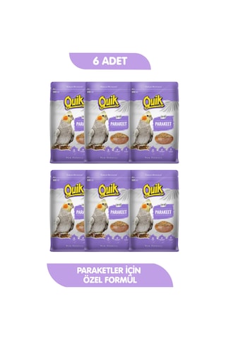6lı Set Paraket Yemi Yenilenen750 Gr