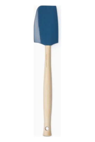 Le Creuset Craft Orta Boy Lüks Silikon Spatula Koyu Mavi