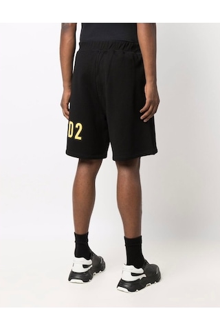 Dsquared2 Erkek Şort S74Mu0708 Siyah