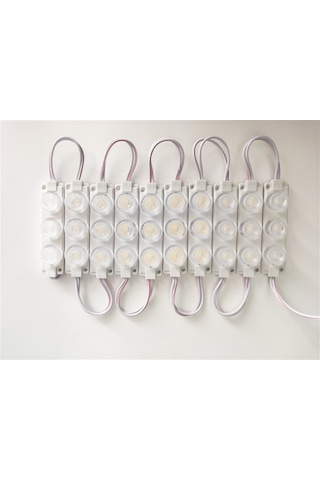 Replax Camlı Parmak Led Lamba Amber 12 Volt Su Geçirmez 10,lu 3m