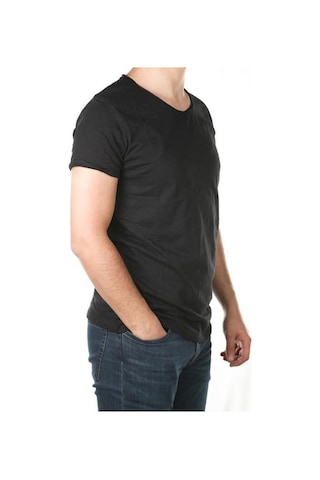 Bad Bear V Neck T Shırt Nıght Erkek T Shirt 001