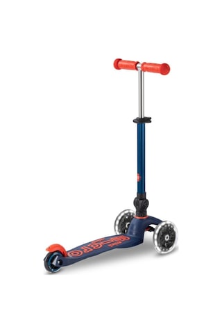 Mini Micro Deluxe Foldable Led Navy Blue Çocuk Scooter Mcr.mmd196 Çok Renkli
