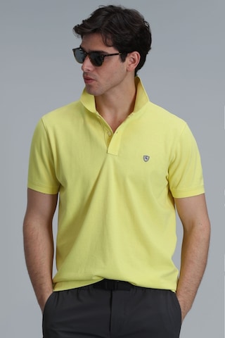Lufian Erkek Laon Smart Polo T-shirt 111040164 Sarı