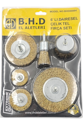 Fixonic B.h.d Bhd00894 6'lı Saçaklı Fırça Seti
