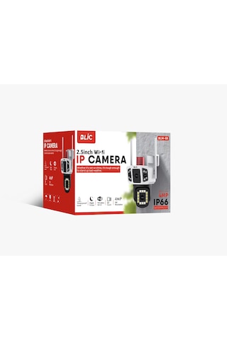 Dış Mekan Hareket Sensörlü 4mp 4k Dual Lens Ultra Hd 2.4g Wifi Ev