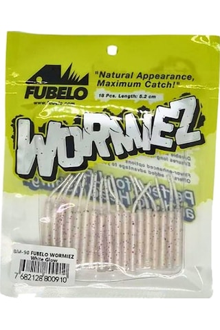 Fubelo Wormiez 5.2cm 18 Adet Lrf Silikonu Pink Yellow