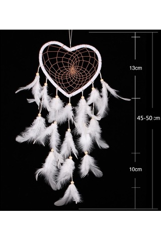 Homyl Tüy Ev Düğün Dekorasyon Araba Süsleri Ile Kalp Beyaz Tarif Edildiği Gibi