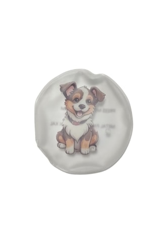 Sevimli Köpek Cep Sobası,el Isıtıcı,sıcak Su Torbası Pvc 9cm