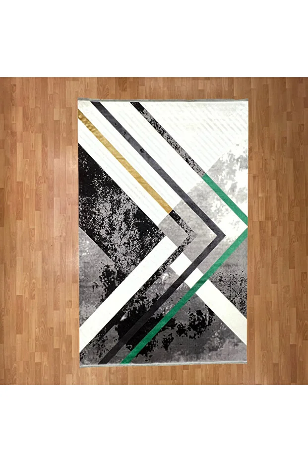 Mevlana Bazaar Emerald 200 X 300 Bambu Yün Halı Çok Renkli