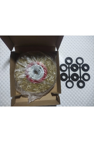 Meşem Dairesel Çelik Tel Fırça 175 Mm Üstün Kalite 1 Adet