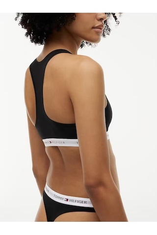 Tommy Hilfiger Kadın Astarsız Bralette- Uw0uw03820beh Siyah