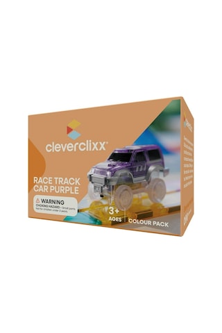 Cleverclixx Race Track Car Yarış Arabası - Pastel Mor