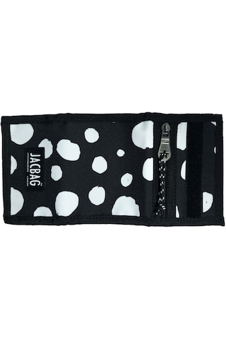 Jacbag Benekli Siyah/beyaz Cırtlı Cüzdan/kartlık - Erkek Çocuk Çok Renkli